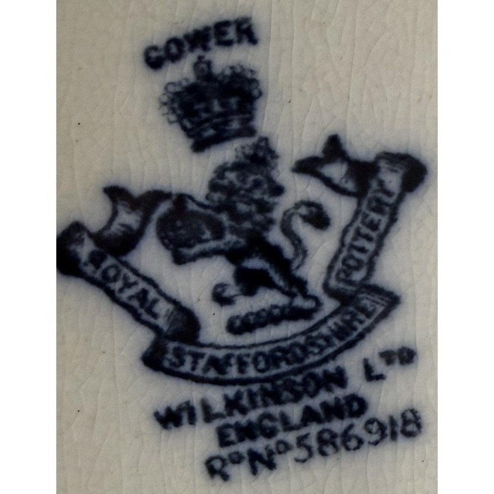 Gower Royal Staffordshire Pottery Wilkinson LTD ENGLAND R°N 586918 - Picture 9 of 9